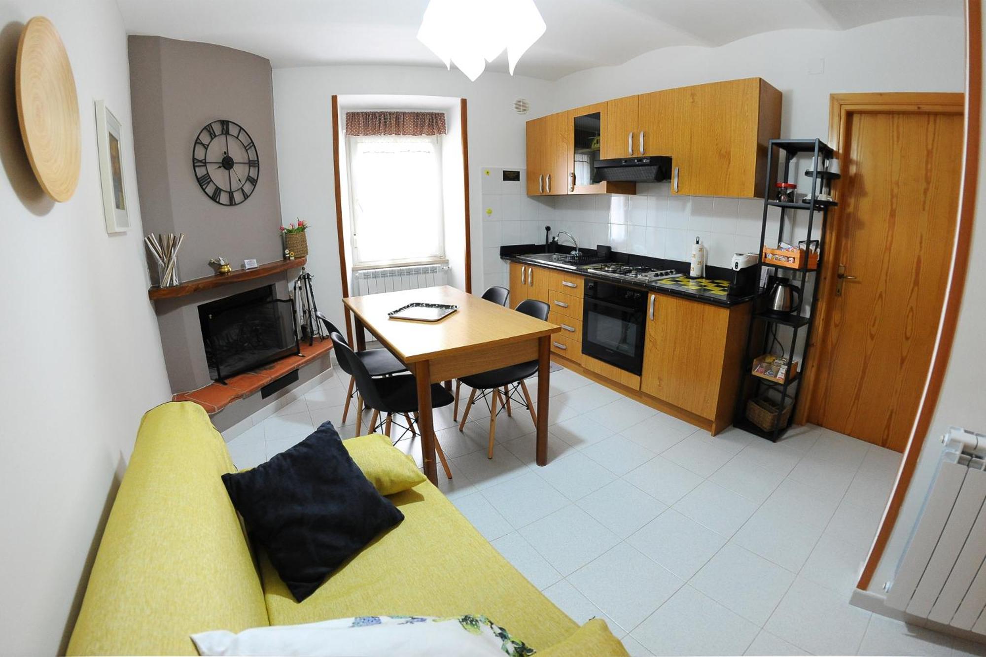 Apartament La Casa Di Rocca Castel Di Sangro Zewnętrze zdjęcie